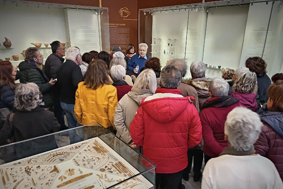 Ξενάγηση της ΙΛΑΕΚ στο Αρχαιολογικό Μουσείο Κρήτης