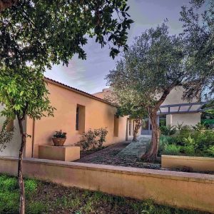 Οικία Γιάννη και Μίκη Θεοδωράκη στον Γαλατά Χανίων