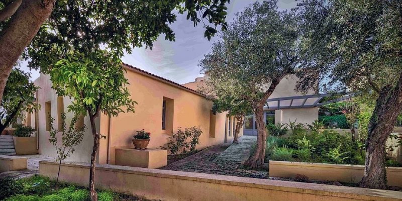 Οικία Γιάννη και Μίκη Θεοδωράκη στον Γαλατά Χανίων