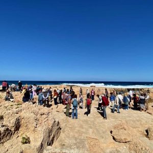 Παλιό λατομείο στο Σταυρό Ακρωτηρίου.