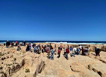 Παλιό λατομείο στο Σταυρό Ακρωτηρίου.