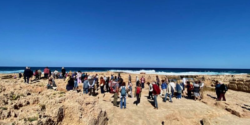Παλιό λατομείο στο Σταυρό Ακρωτηρίου.