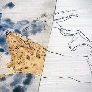 Παράσταση ταυροκαθαψίων από την Κνωσό.